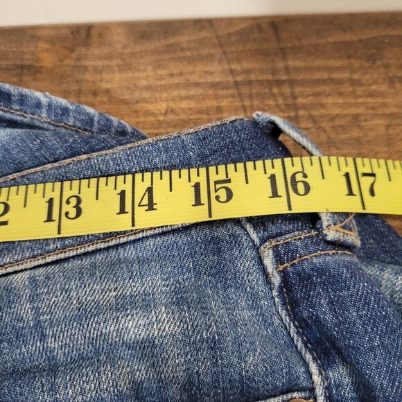 EUC Madewell Jeans Women's sz 26 Distressed Slim Boyjean Rip & Repair Edition - Picture 11 of 11